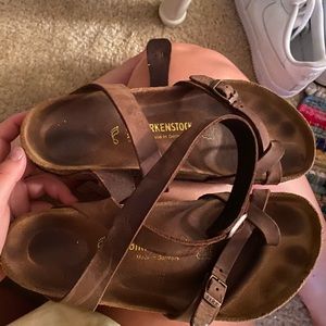 yara strap up birkenstocks